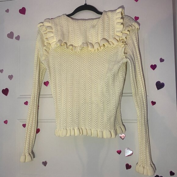 Creme Lolita Sweater - Picture 2 of 5